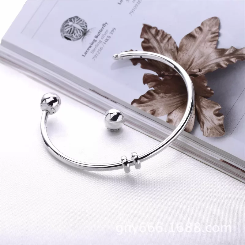(afbeelding voor) Pandora Moments Open Bangle 596477 - Bekijken 4