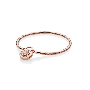 (afbeelding voor) Pandora Rose Moments Armband Met Signature Sluiting 587757CZ