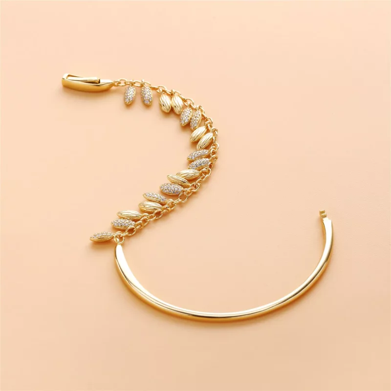 (afbeelding voor) Pandora Shine Floating Grains Bangle 567715CZ - Bekijken 3