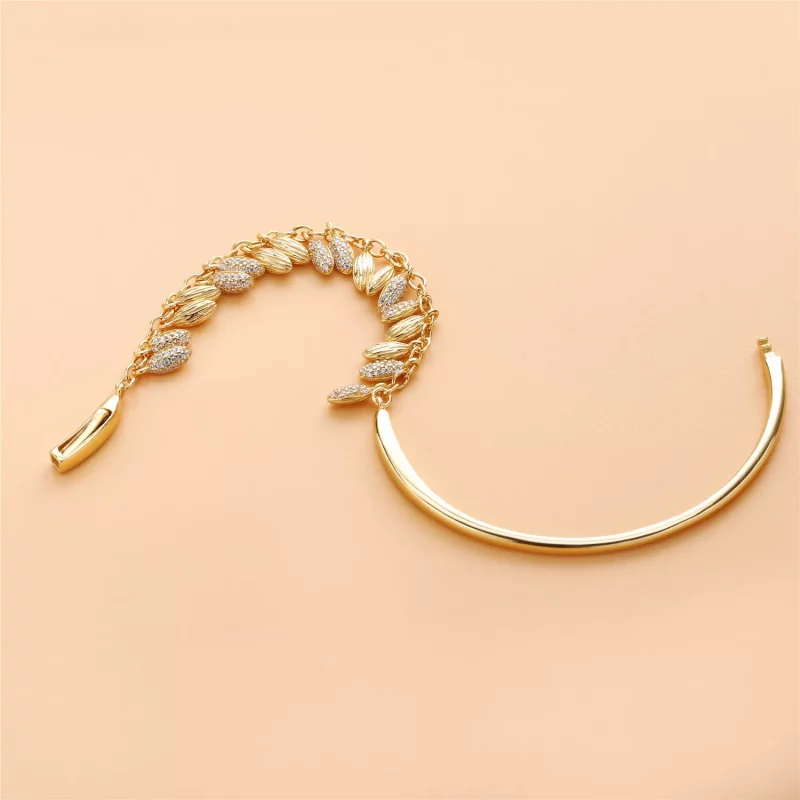(afbeelding voor) Pandora Shine Floating Grains Bangle 567715CZ - Bekijken 4