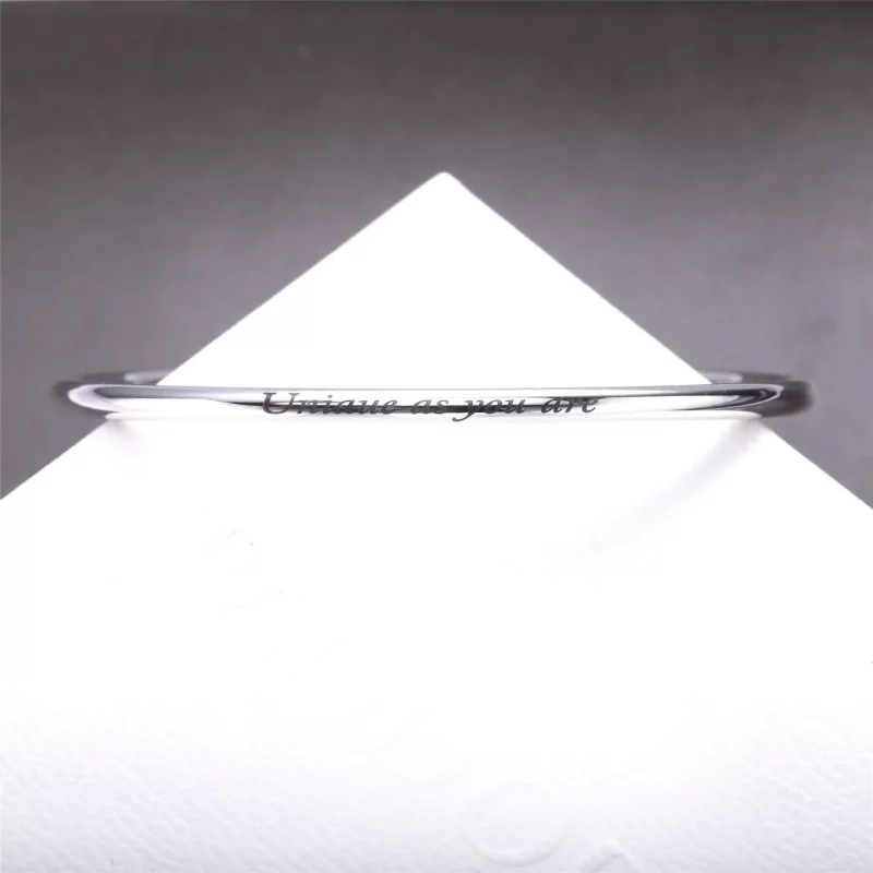 (afbeelding voor) PANDORA Unique Snowflake Moments Silver Bangle - 590740CZ - Bekijken 4
