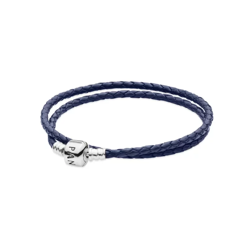 (afbeelding voor) Pandora Zilveren Donkerblauw Armband 590705Cdb-D