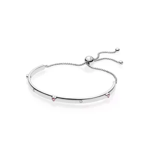 Pandora Zilveren Explosie Van Liefde Bangle 596585Fpc (afbeelding voor) Pandora Zilveren Explosie Van Liefde Bangle 596585Fpc