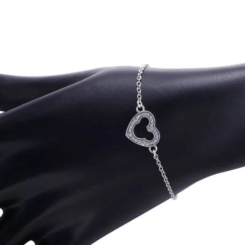 (afbeelding voor) Pandora Zilveren Mickey Silhouet Armband 590512CZ - Bekijken 3