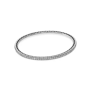 (afbeelding voor) Pandora Zilveren Twinkelen Voor Altijd Bangle 590511CZ