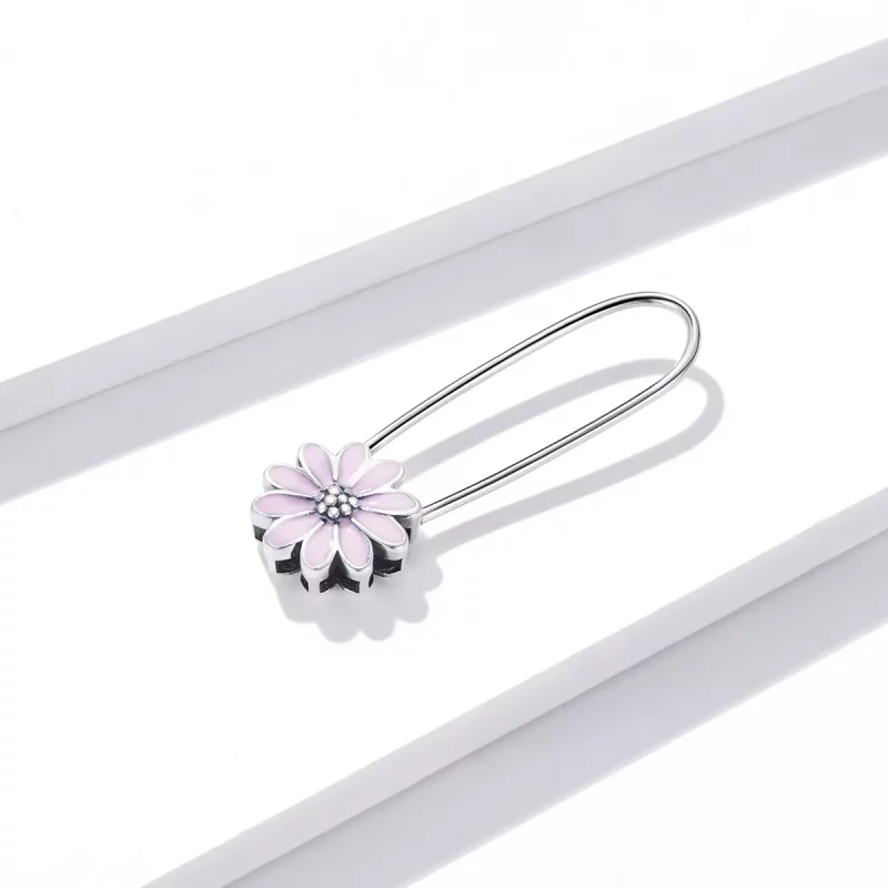 (afbeelding voor) Pandora Style Kleine Madeliefje Broche - BSX004 - Bekijken 2