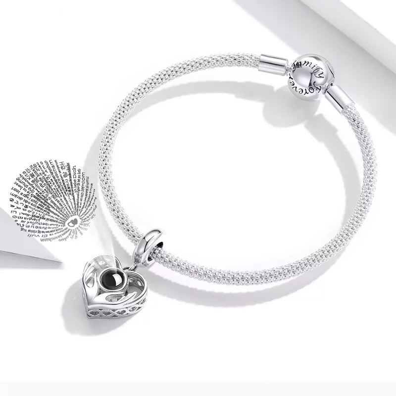 (afbeelding voor) Pandora Style 100 talen Ik hou van jou Hangende Bedel - SCC1307 - Bekijken 6