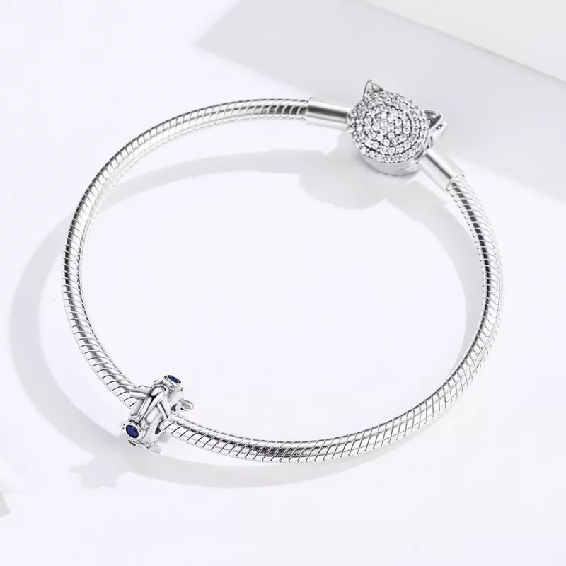 (afbeelding voor) Pandora Style Afstandelijk Spacer Bedel - SCC1235 - Bekijken 3