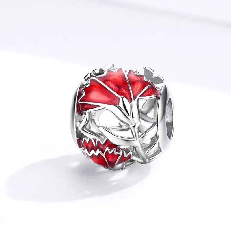 (afbeelding voor) Pandora Style Anjer Bedel - BSC097 - Bekijken 2
