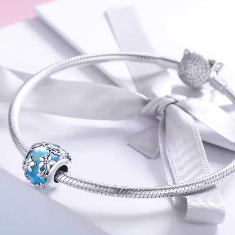 (afbeelding voor) Pandora Style Aquamarijn Daisy's Bekentenis Bedel - SCC878 - Bekijken 3