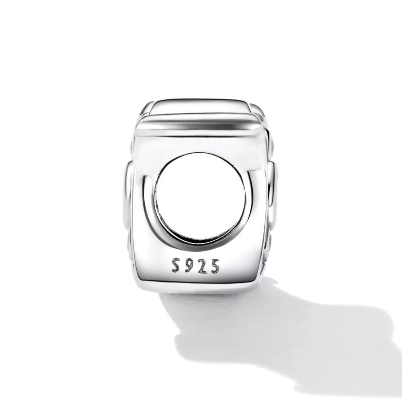 (afbeelding voor) Pandora Style Art Paars Zirkonium Spacer Bedel - SCC2294 - Bekijken 3
