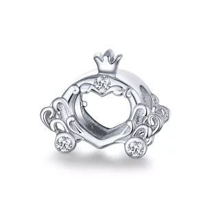(afbeelding voor) Pandora Style Assepoester's Pompoenauto Bedel - BSC270