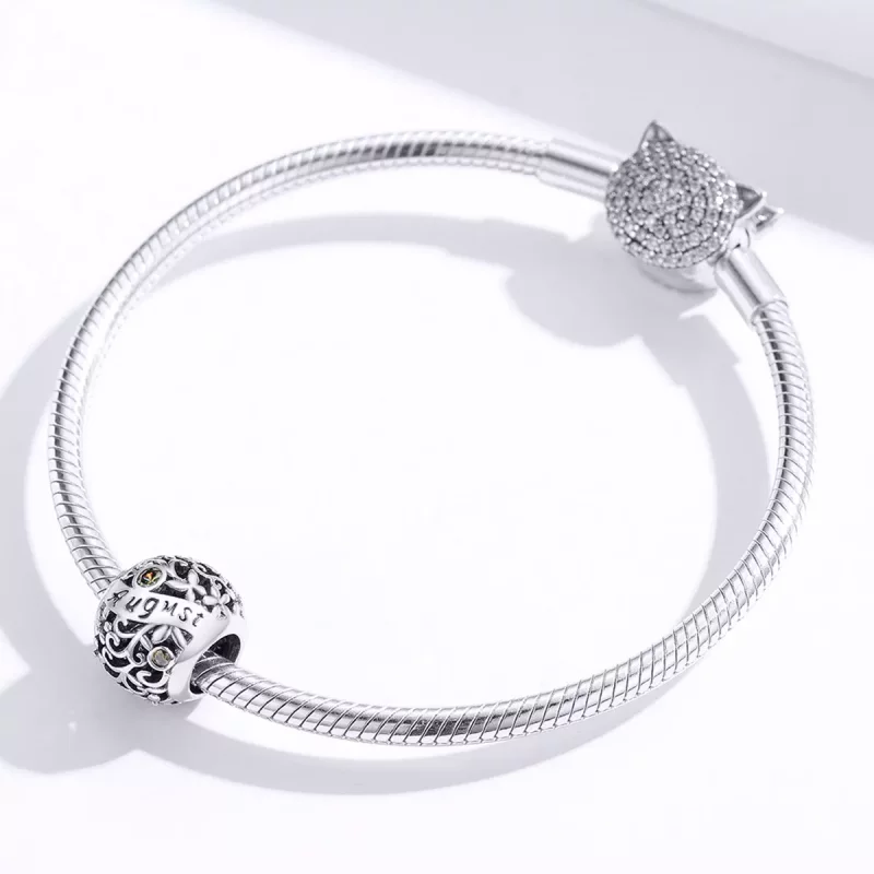 (afbeelding voor) Pandora Style Augustus Peridot Birthstone Bedel - SCC1385-8 - Bekijken 2