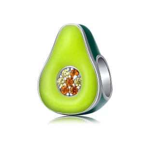 Pandora Style Avocado Bedel - BSC129 (afbeelding voor) Pandora Style Avocado Bedel - BSC129