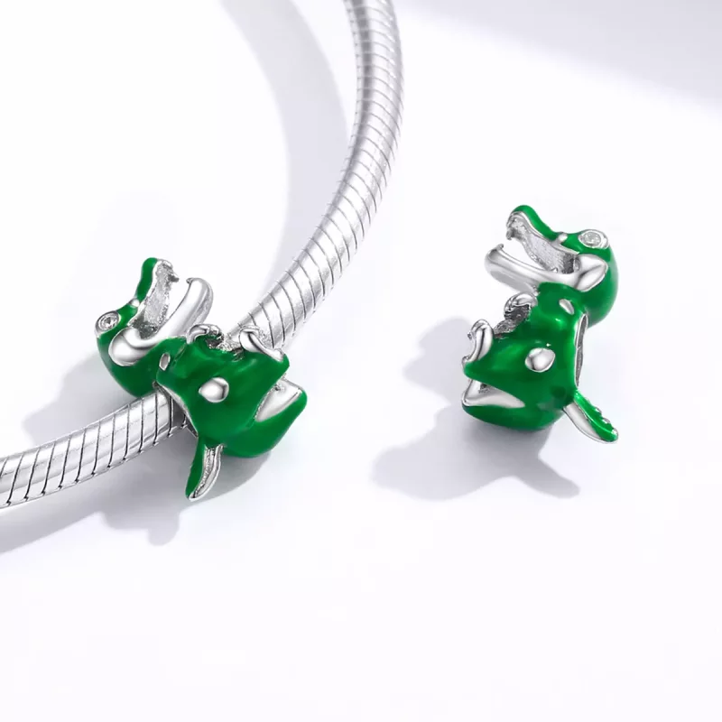 (afbeelding voor) Pandora Style Baby Krokodil Bedel - BSC190 - Bekijken 4