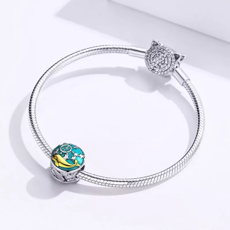 (afbeelding voor) Pandora Style Baby Walvis Bedel - SCC1296 - Bekijken 3