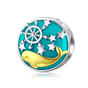 Pandora Style Baby Walvis Bedel - SCC1296 (afbeelding voor) Pandora Style Baby Walvis Bedel - SCC1296