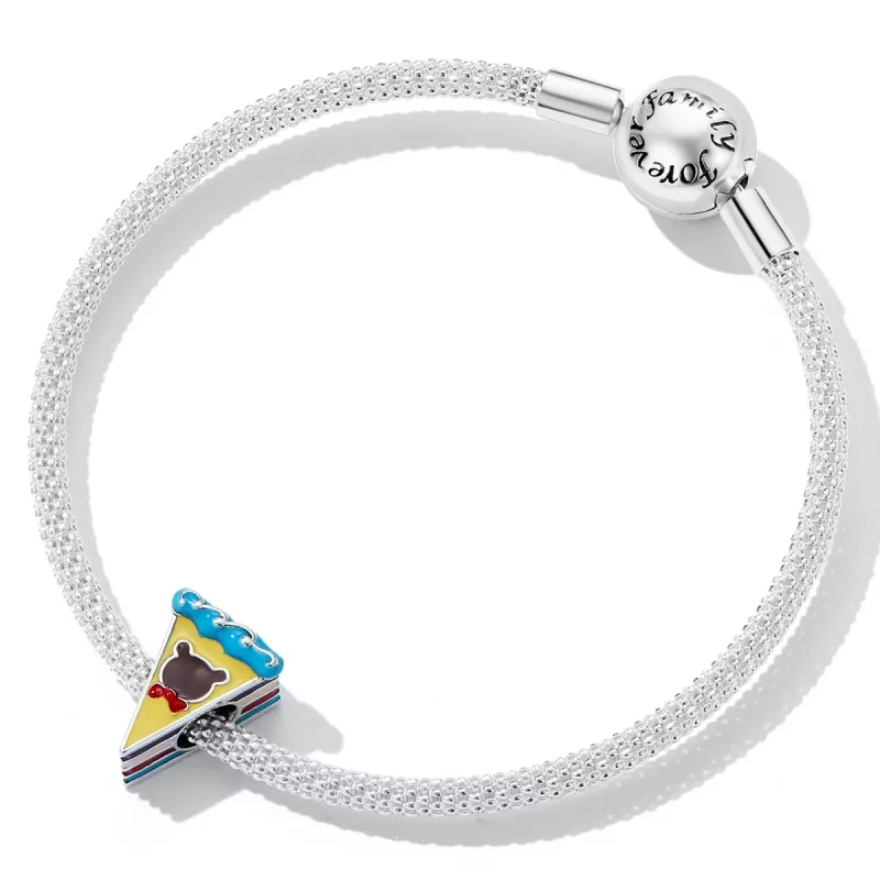 (afbeelding voor) Pandora Style Beer Regenboog Cake Bedel - SCC2199 - Bekijken 5