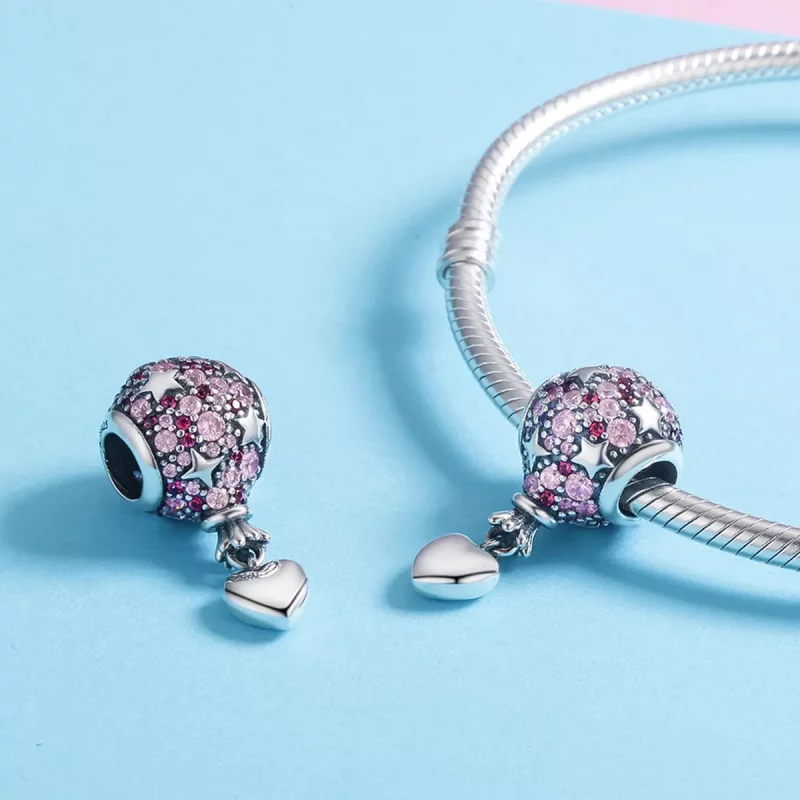 (afbeelding voor) Pandora Style Bekentenisballon Bedel - SCC517 - Bekijken 5