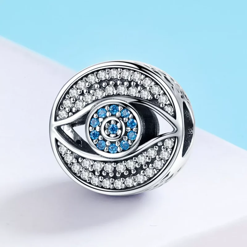 (afbeelding voor) Pandora Style Beschermend oog Bedel - SCC565 - Bekijken 3