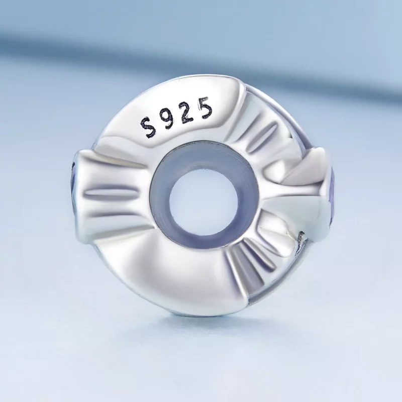 (afbeelding voor) Pandora Style Beschermhart Spacer Bedel - BSC677 - Bekijken 3