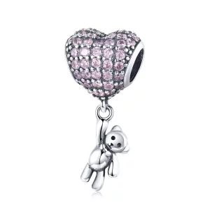 (afbeelding voor) Pandora Style Bier en ballon Bedel - SCC1054