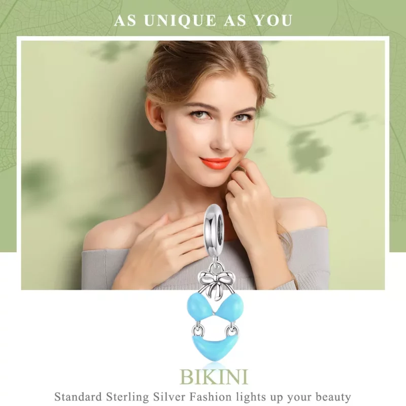 (afbeelding voor) Pandora Style Bikini Hangende Bedel - SCC1157 - Bekijken 2