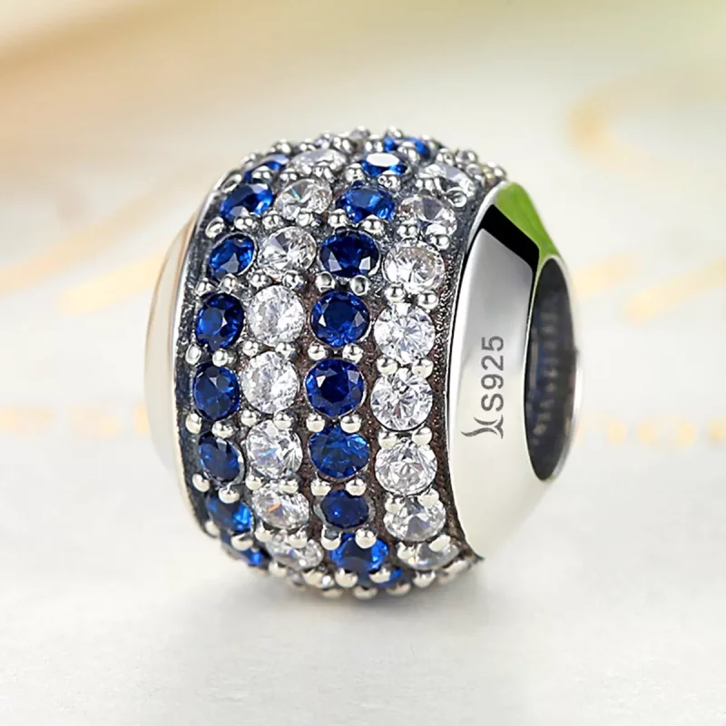 (afbeelding voor) Pandora Style Blauwe kust Bedel - SCC104 - Bekijken 2