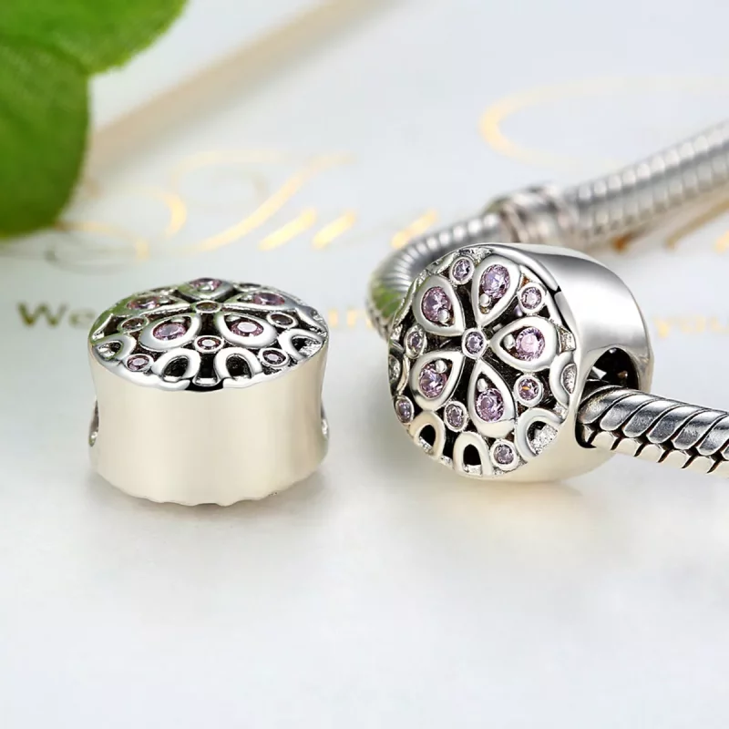 (afbeelding voor) Pandora Style bloeiend Bedel - SCC053 - Bekijken 4