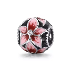 (afbeelding voor) Pandora Style Bloeiende bloem Bedel - SCC1707