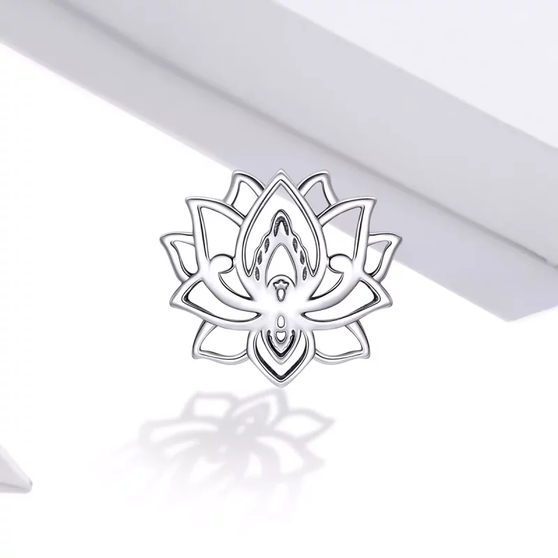 (afbeelding voor) Pandora Style Bloeiende lotus Bedel - SCC1724 - Bekijken 2