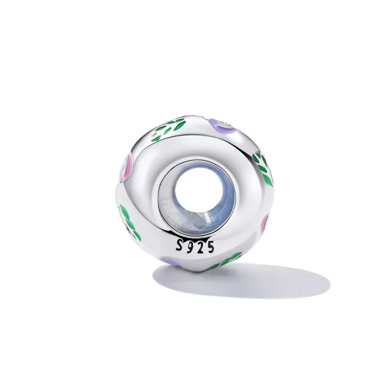 (afbeelding voor) Pandora Style Bloem Doodle Bedel - BSC596 - Bekijken 3