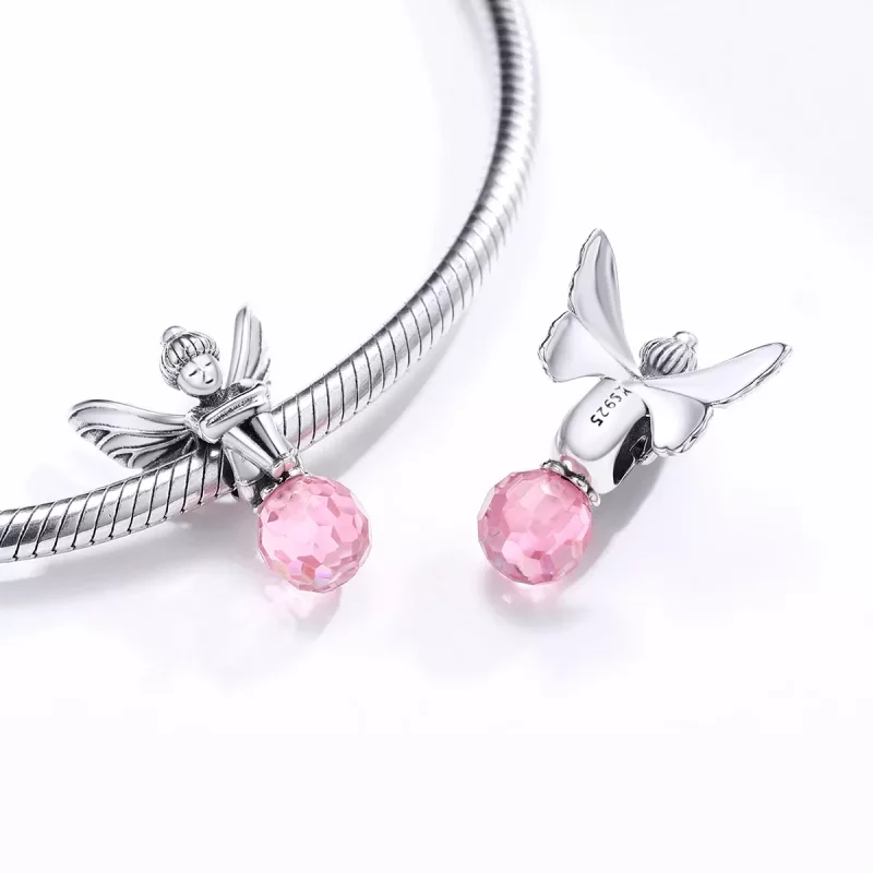 (afbeelding voor) Pandora Style Bloemen Elf Bedel - SCC1483 - Bekijken 4