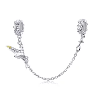 (afbeelding voor) Pandora Style Bloemen Elf Veiligheidsketting - SCC1278