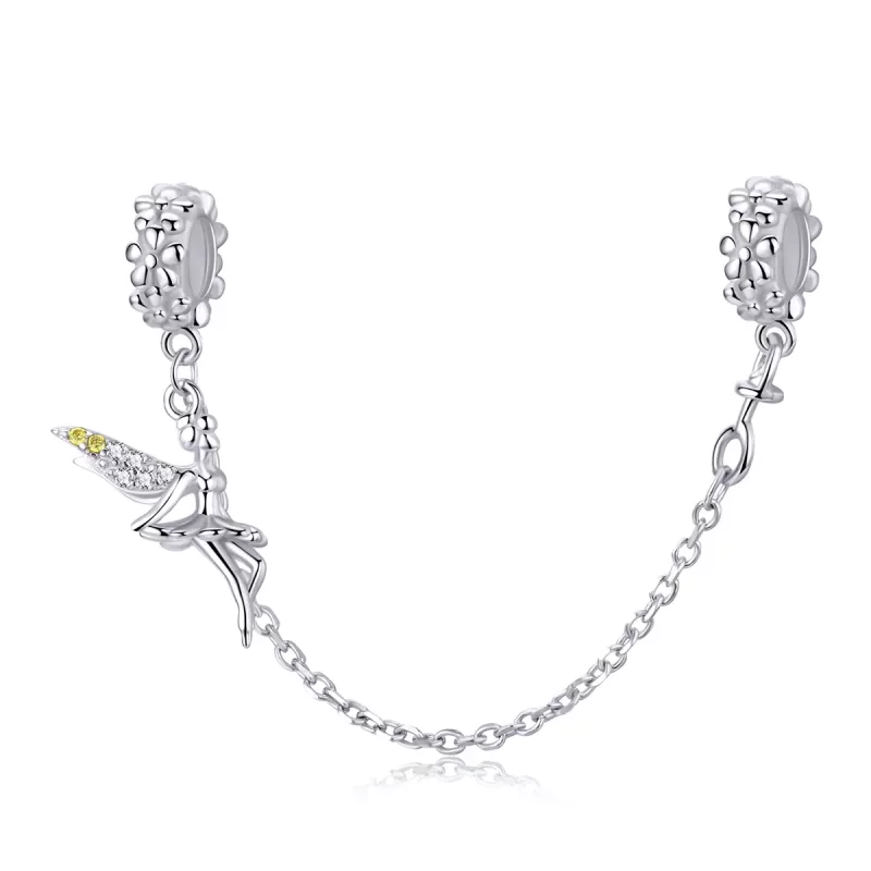 (afbeelding voor) Pandora Style Bloemen Elf Veiligheidsketting - SCC1278