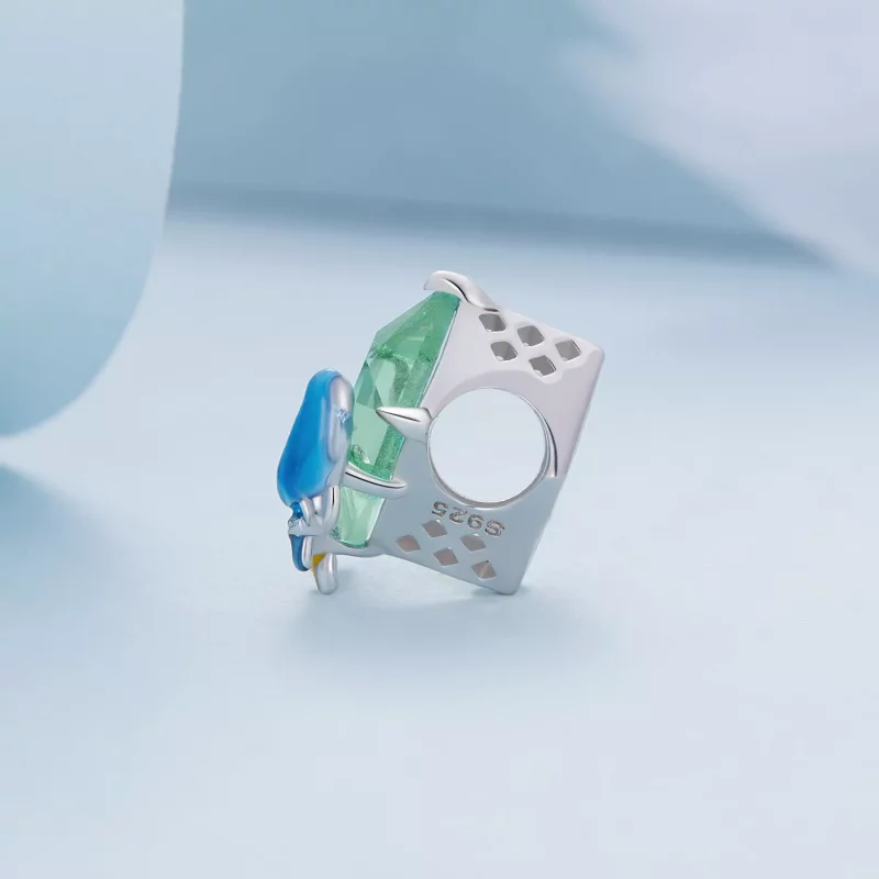 (afbeelding voor) Pandora Style Bloemen en Vogels Bedel - BSC646 - Bekijken 3