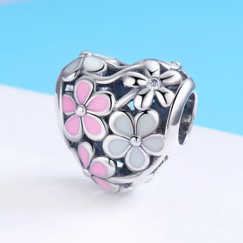 (afbeelding voor) Pandora Style bloemen zegen Bedel - SCC761 - Bekijken 2