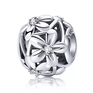 Pandora Style Bloemvorm Bedel - SCC729 (afbeelding voor) Pandora Style Bloemvorm Bedel - SCC729