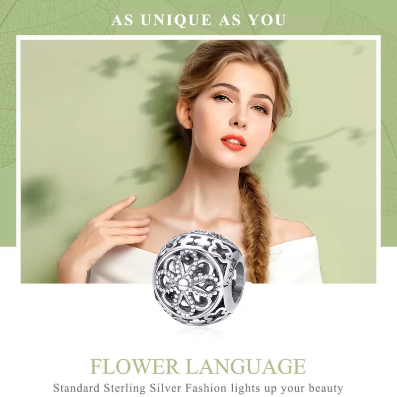 (afbeelding voor) Pandora Style Bloesems Bedel - SCC899 - Bekijken 6