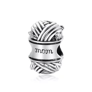 (afbeelding voor) Pandora Style Bol garen Bedel - SCC1654