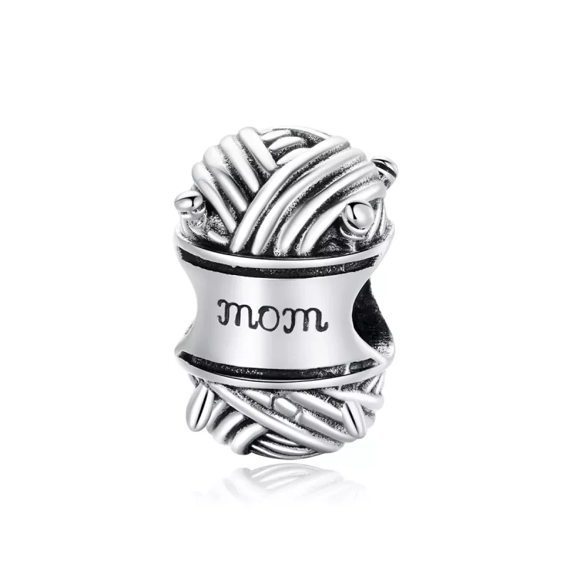 (afbeelding voor) Pandora Style Bol garen Bedel - SCC1654