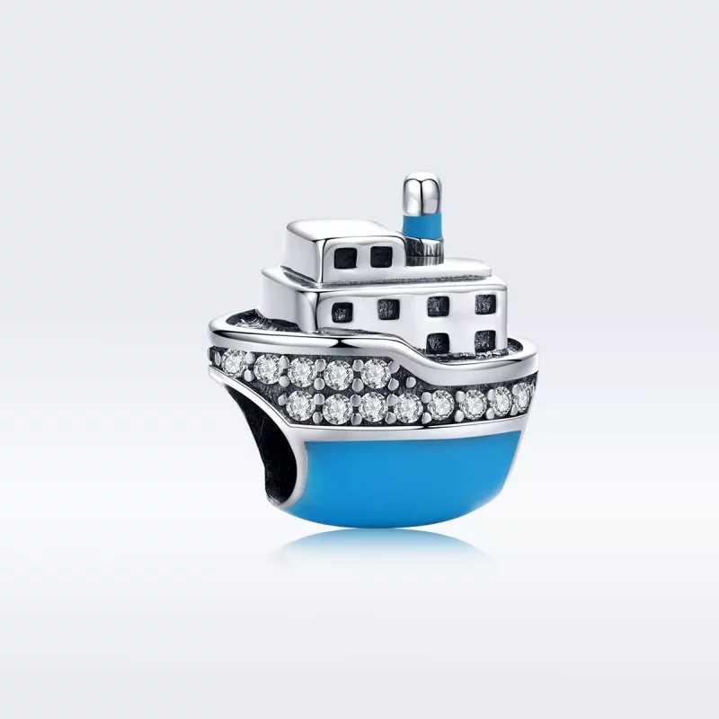 (afbeelding voor) Pandora Style Boot Bedel - SCC1379 - Bekijken 5