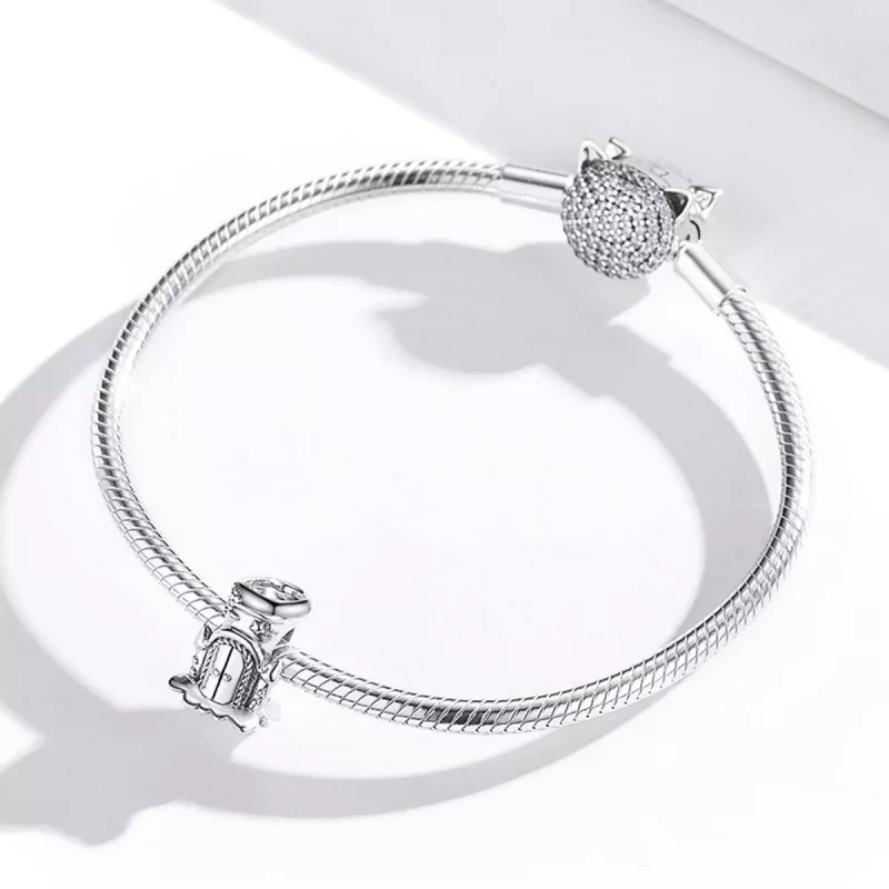 (afbeelding voor) Pandora Style Boskasteel Bedel - SCC1866 - Bekijken 3