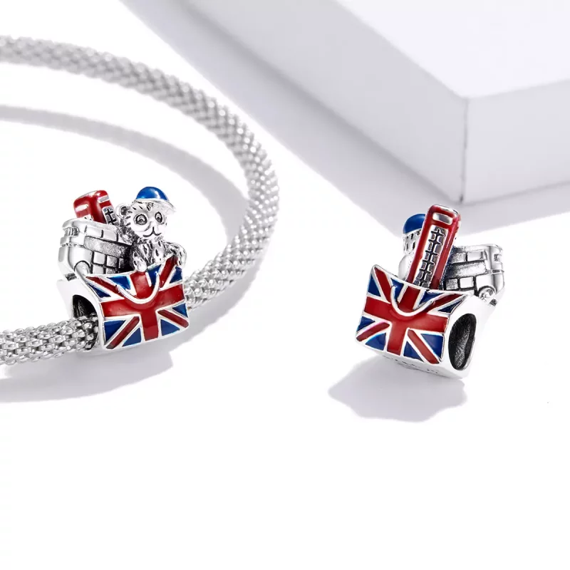 (afbeelding voor) Pandora Style Britse geschenken Bedel - SCC1740 - Bekijken 4