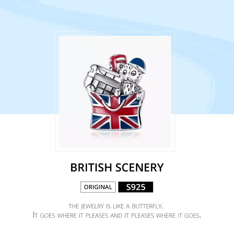 (afbeelding voor) Pandora Style Britse geschenken Bedel - SCC1740 - Bekijken 6