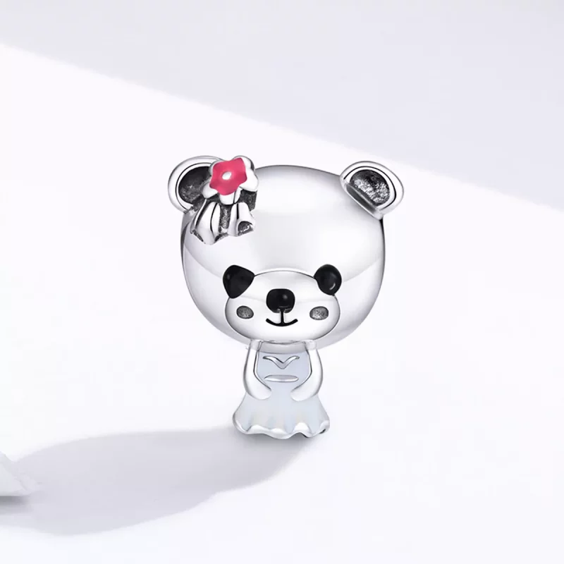(afbeelding voor) Pandora Style Bruid Beer Bedel - SCC1474 - Bekijken 2