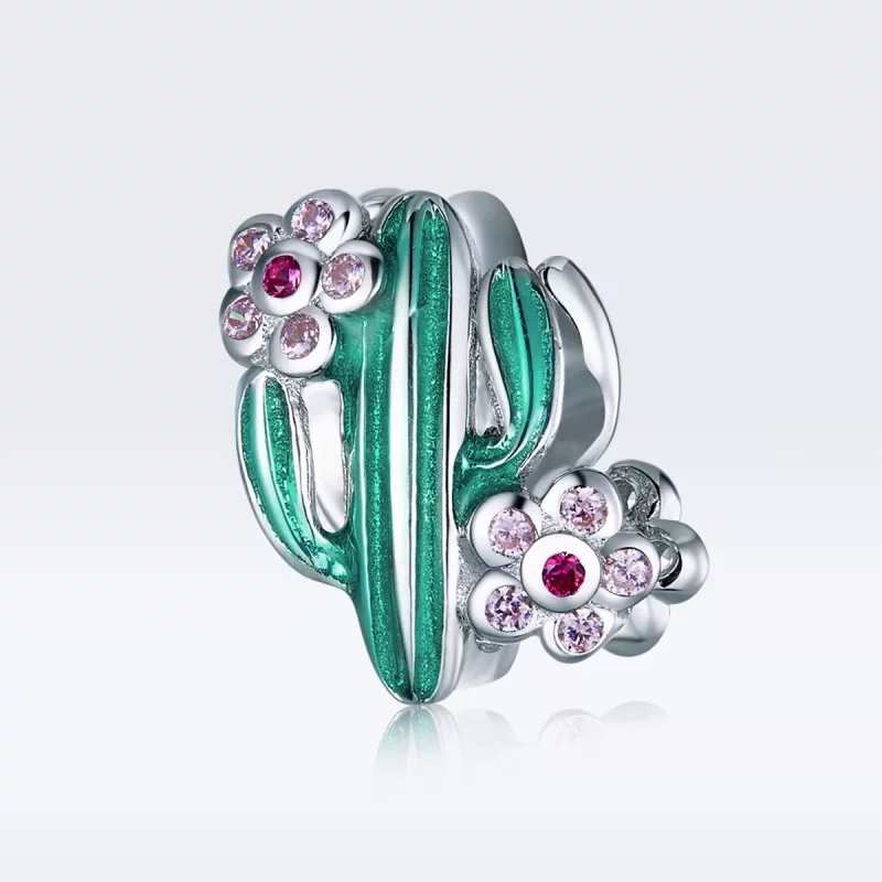 (afbeelding voor) Pandora Style Cactus Bedel - BSC261 - Bekijken 5