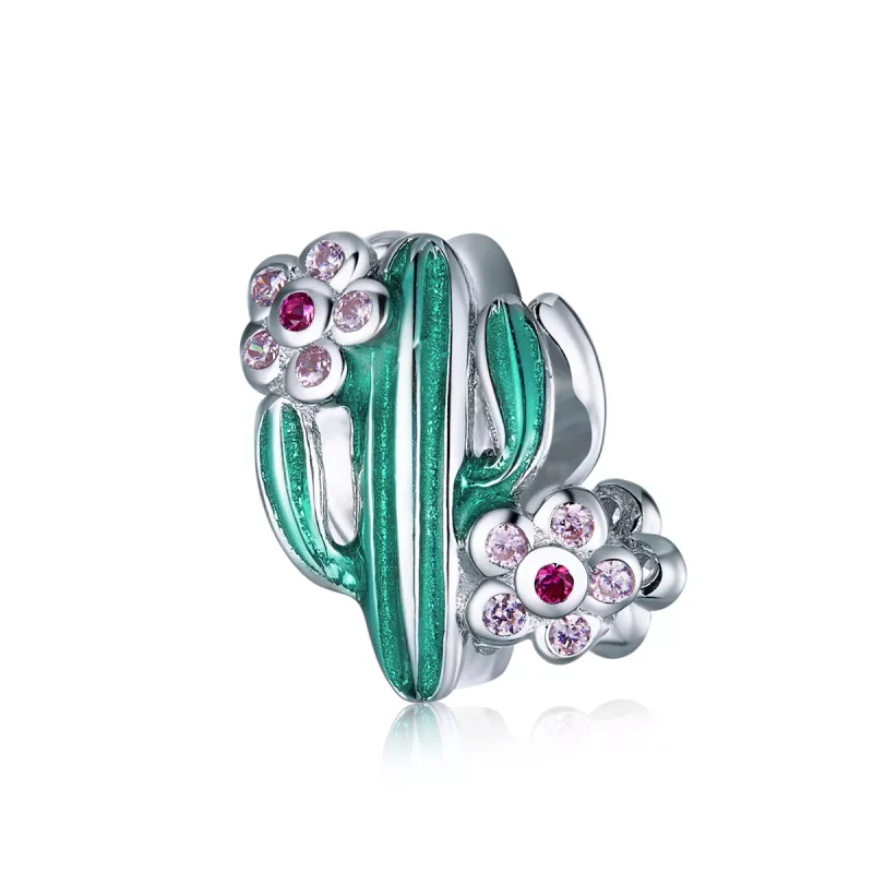 (afbeelding voor) Pandora Style Cactus Bedel - BSC261