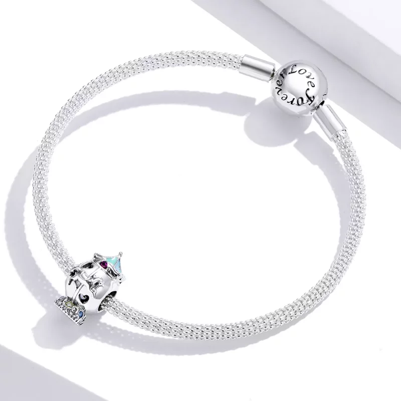 (afbeelding voor) Pandora Style Carrousel Bedel - SCC1499 - Bekijken 4