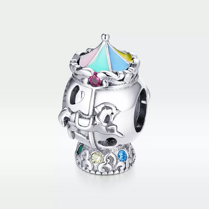 (afbeelding voor) Pandora Style Carrousel Bedel - SCC1499 - Bekijken 5
